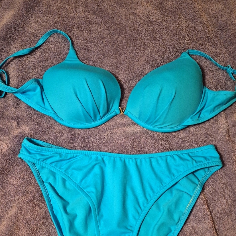 VENUS Blue Bikini Swim Set